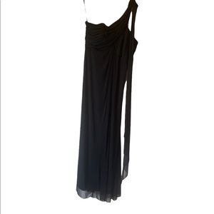 Alex Evenings one strap dress size 12 black